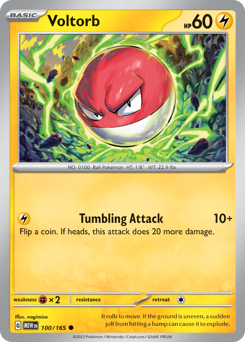 Pokemon 151 Voltorb - 100