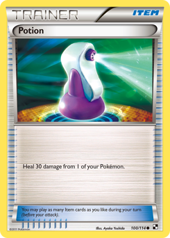 Pokemon Black & White Potion - 100