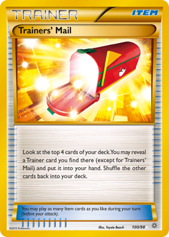 Pokemon Ancient Origins Trainers' Mail - 100