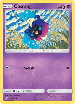 Pokemon Unified Minds Cosmog - 100