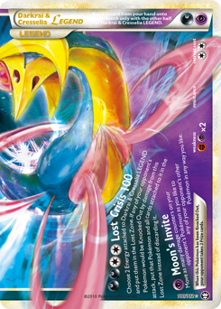 Pokemon HS—Triumphant Darkrai & Cresselia LEGEND - 100