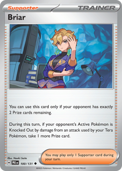 Pokemon Prismatic Evolutions Briar - 100