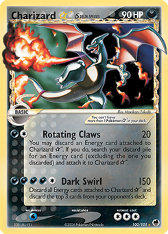 Pokemon Dragon Frontiers Charizard ★ δ - 100