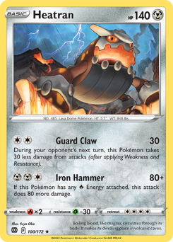 Pokemon Brilliant Stars Heatran - 100