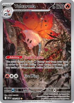 Pokemon Black Bolt Volcarona - 100