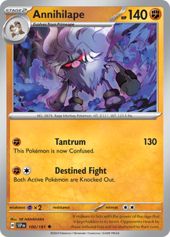 Pokemon Surging Sparks Annihilape - 100