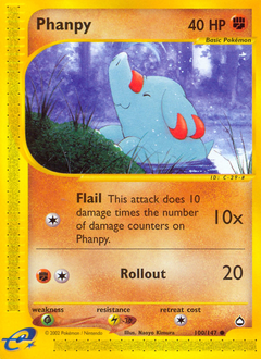 Pokemon Aquapolis Phanpy - 100