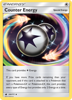 Pokemon Crimson Invasion Counter Energy - 100