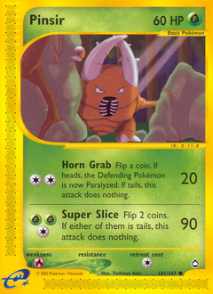 Pokemon Aquapolis Pinsir - 101