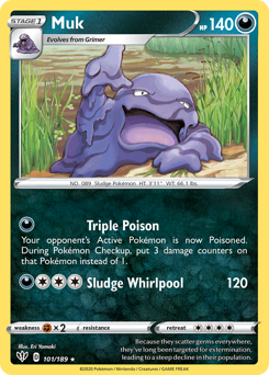 Pokemon Darkness Ablaze Muk - 101