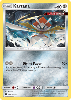 Pokemon Celestial Storm Kartana - 101