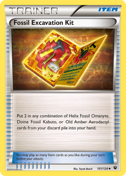 Pokemon Fates Collide Fossil Excavation Kit - 101