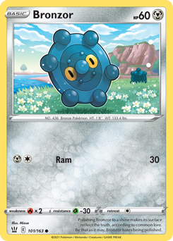Pokemon Battle Styles Bronzor - 101
