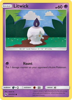 Pokemon Lost Thunder Litwick - 101