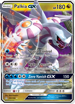 Pokemon Ultra Prism Palkia-GX - 101