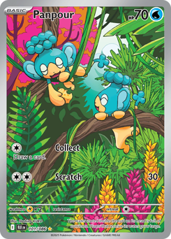 Pokemon Black Bolt Panpour - 101