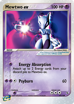Pokemon Ruby & Sapphire Mewtwo ex - 101