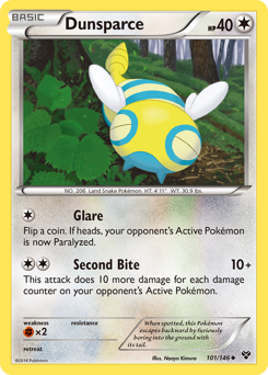 Pokemon XY Dunsparce - 101