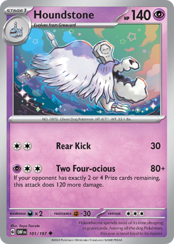 Pokemon Obsidian Flames Houndstone - 101