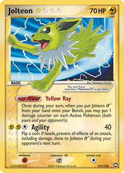 Pokemon Power Keepers Jolteon ★ - 101