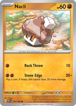 Pokemon Paradox Rift Nacli - 101