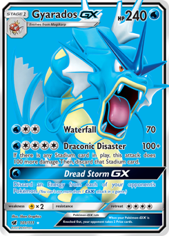 Pokemon Crimson Invasion Gyarados-GX - 101