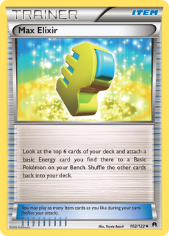 Pokemon BREAKpoint Max Elixir - 102
