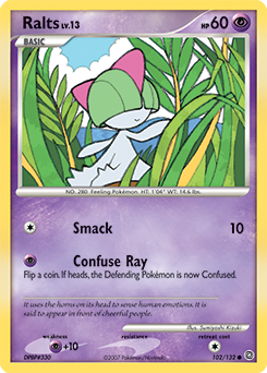 Pokemon Secret Wonders Ralts - 102