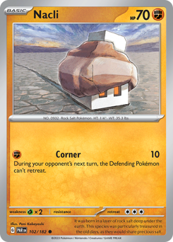 Pokemon Paradox Rift Nacli - 102