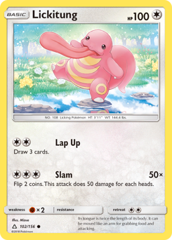 Pokemon Ultra Prism Lickitung - 102