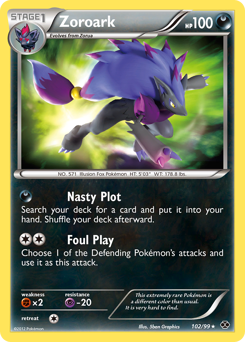 Pokemon Next Destinies Zoroark - 102