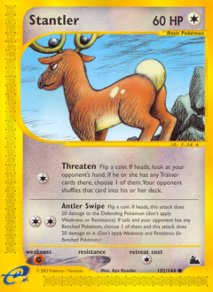 Pokemon Skyridge Stantler - 102