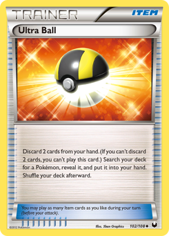 Pokemon Dark Explorers Ultra Ball - 102