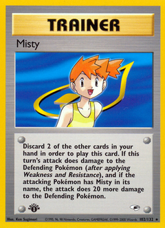 Pokemon Gym Heroes Misty - 102