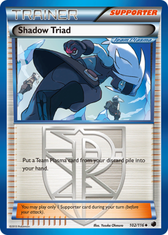 Pokemon Plasma Freeze Shadow Triad - 102