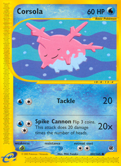 Pokemon Expedition Base Set Corsola - 102