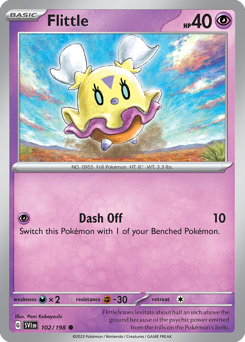 Pokemon Scarlet & Violet Flittle - 102
