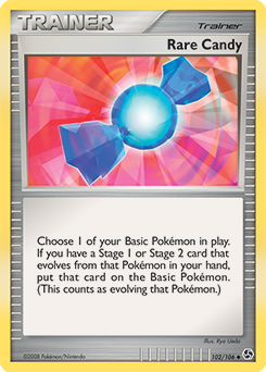 Pokemon Great Encounters Rare Candy - 102