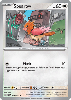 Pokemon Mega Evolution Spearow - 102