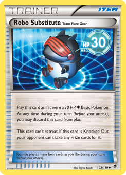 Pokemon Phantom Forces Robo Substitute Team Flare Gear - 102
