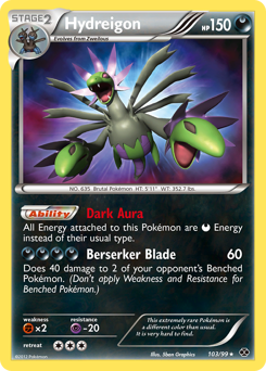 Pokemon Next Destinies Hydreigon - 103