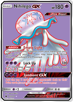 Pokemon Crimson Invasion Nihilego-GX - 103