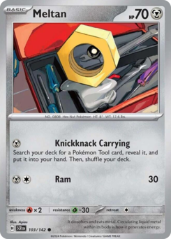 Pokemon Stellar Crown Meltan - 103