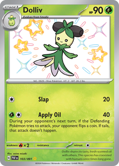 Pokemon Paldean Fates Dolliv - 103