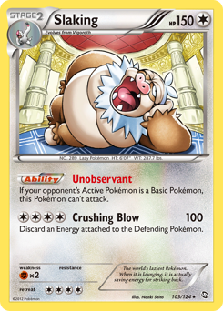 Pokemon Dragons Exalted Slaking - 103