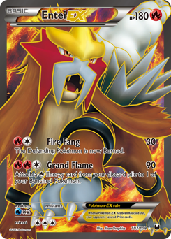 Pokemon Dark Explorers Entei-EX - 103