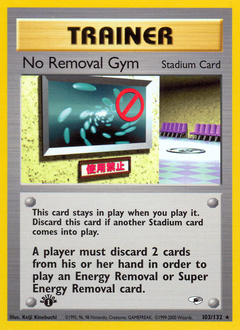Pokemon Gym Heroes No Removal Gym - 103