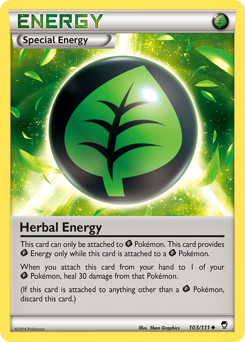 Pokemon Furious Fists Herbal Energy - 103
