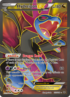 Pokemon Roaring Skies Hydreigon-EX - 103