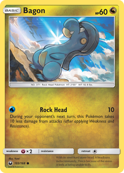 Pokemon Celestial Storm Bagon - 103
